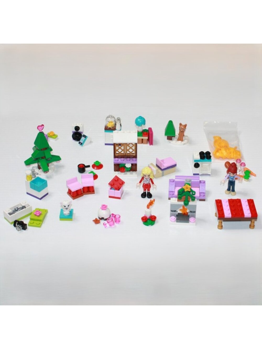 Lego Friends Christmas Advent Calendar 41040 Complete Set without a Box